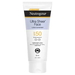 Neutrogena® Ultra Sheer Face Lotion Sunscreen SPF50 88mL