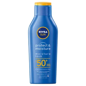 NIVEA SUN Protect & Moisture Moisture Lock SPF50+ Sunscreen 400mL