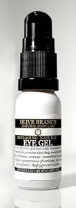 Olive Branch Natural Body Care: Natural Anti-Aging Eye Gel (Lifts, Brightens, Contours) For Women and Men