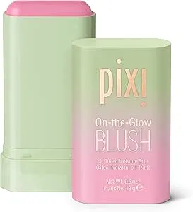On-The-Glow Blush - Cheektone, Ph Reactive Hydrating Tinted Moisture Blush Stick With Ginseng, Aloe Vera & Fruit Extracts, For Cheeks & Lips, 19G 0.6Oz, Paraben-Free