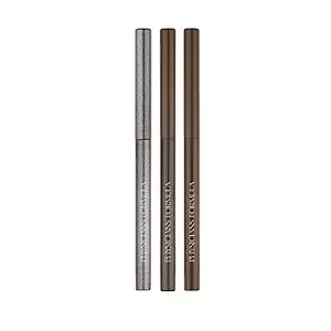 Physicians Formula Eyeliner Booster Gel Dark Brown Eyeliner Set of 3, Shimmer, Satin, Matte, Water-Resistant, Smudge Resistant, Lasts All Day