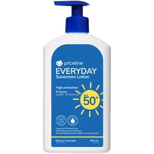 Priceline Everyday Sunscreen Lotion SPF50+ 500mL