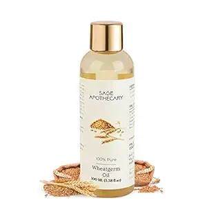 Pure & Natural Wheatgerm Oil for Skin, Hair, Face & Body Care - 100 ml