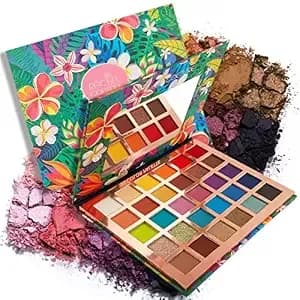 Rachel Couture Makeup Palette with Natural Ingredients & Pure Pigments | Vegan & Cruelty-Free | Infused with Natural Botanical Extracts – 30 Colors - Woodstock