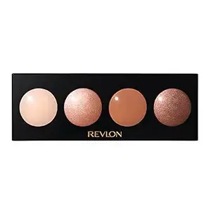 Revlon Crème Eyeshadow Palette, Illuminance Eye Makeup with Crease- Resistant Ingredients, Creamy Pigmented in Blendable Matte & Shimmer Finishes, 710 Not Just Nudes, 0.12 Oz