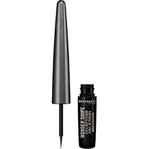 Rimmel London Wonder Swipe 2-in-1 Glitter Eyeline to Eyesahdow, 014 Fashun, Metallic