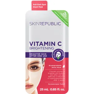 Skin Republic Brightening Vitamin C Biodegradable Sheet Mask 25mL