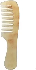 Tlily Professional Beauty Ox Horn Hair Comb Brush Spa Massage Salon