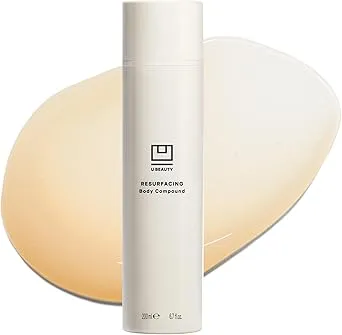 U Beauty Resurfacing Body Compound - Firming AHA & Retinol Serum, Phytic, Lactic & Glycolic Acids Tackle Keratosis Pilaris & Uneven Texture - Shea Butter & Papain for Hydrated Soothed Skin