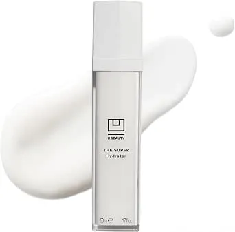 U Beauty The SUPER Hydrator Hyaluronic Acid Moisturizing Cream - Mega-Dose Skin Hydrator with Peptides and Grapeseed Oil for Supple, Smooth, and Softer-Looking Skin For Up To 48 Hours
