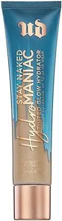 Urban Decay Stay Naked Hydromaniac Tinted Glow Foundation, Buildable Medium Coverage, Vegan Formula*, Shade: 41, 35ml