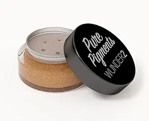 WUNDERBROW Pure Pigments Ultra-Fine Loose Color Powders for Eye Makeup, Sunkissed Gold, 0.04 Ounce