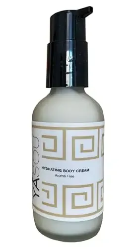 YASOU Hydrating Body Cream Aroma Free (3.2oz) | Moisturizing Body Butter Cream | Body Lotion | Restorative For Dry Skin | For Senstive Skin | Handmade For All Skin Types